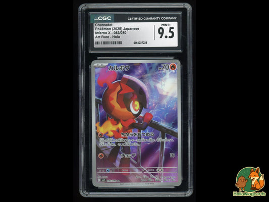 Graded Charcadet (083/080) Pokémon Card