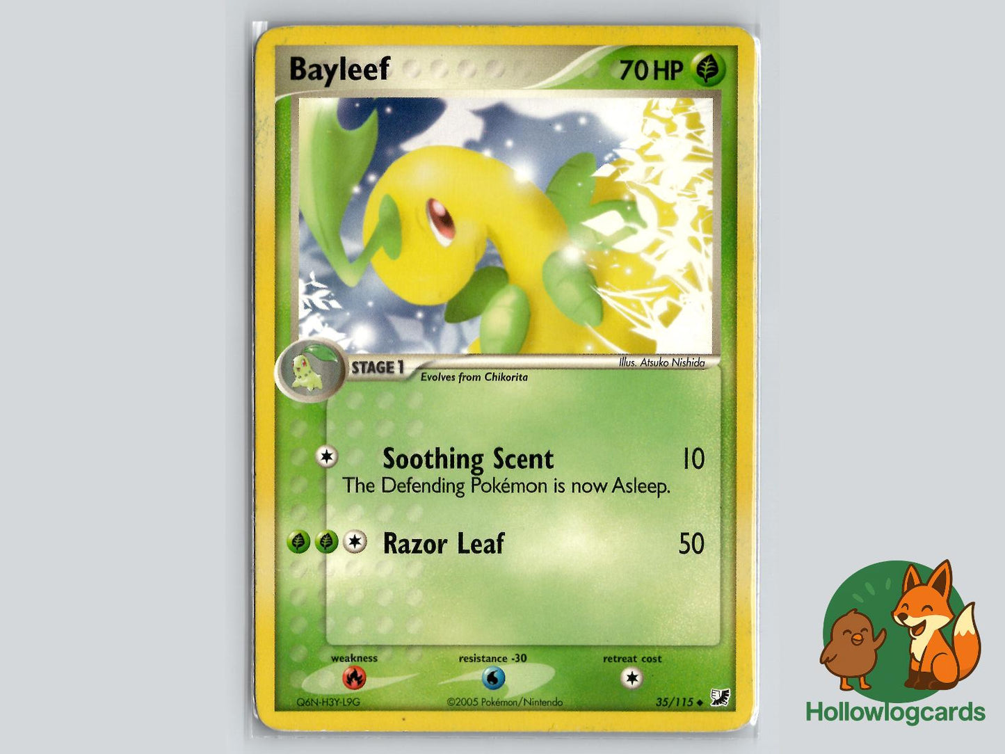 Bayleef (35/115) - Unseen Forces Pokémon Card