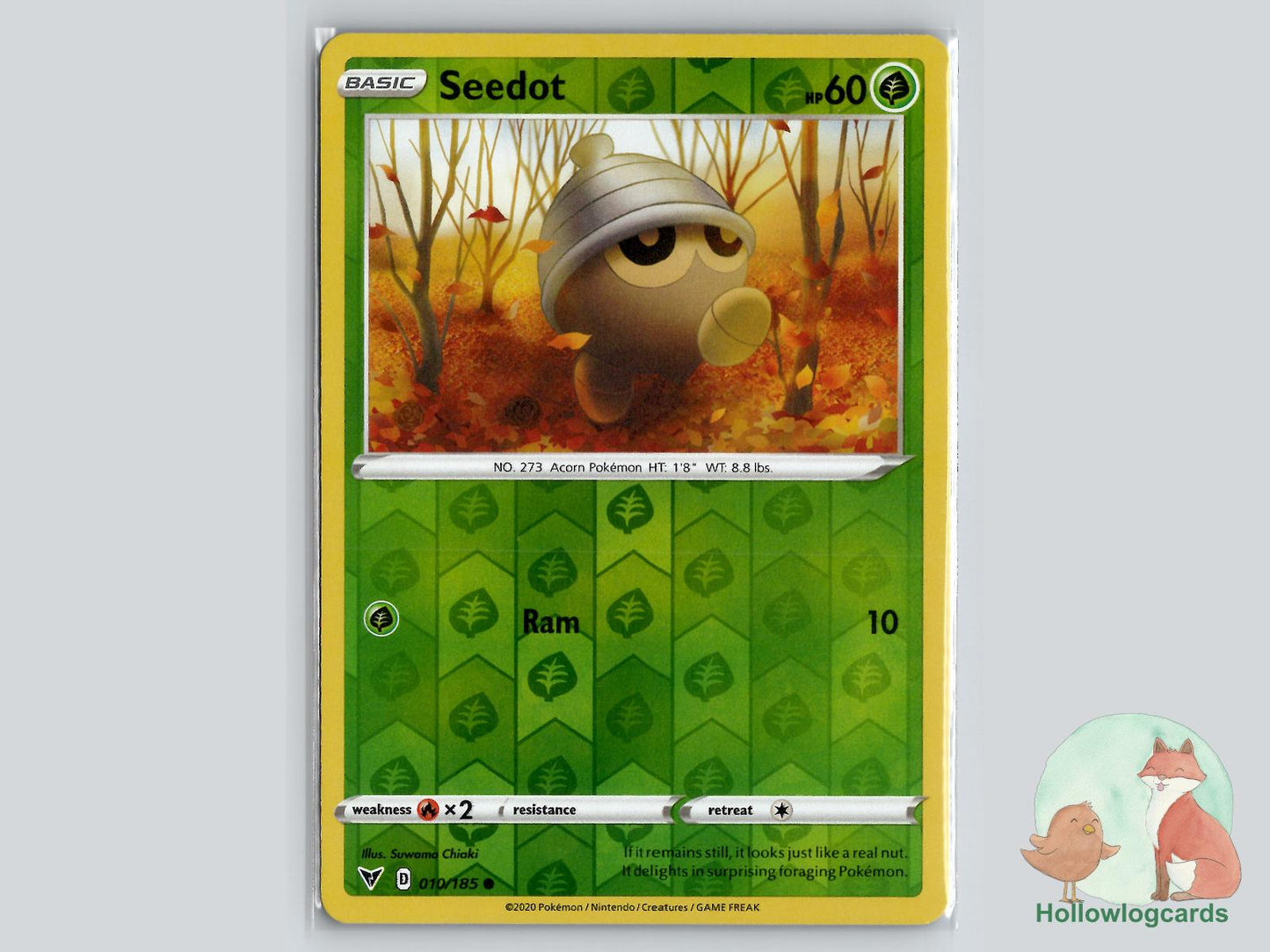 Seedot (010/185) - Vivid Voltage Pokémon Card