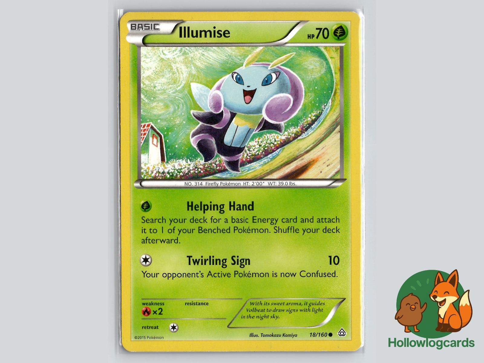 Illumise (18/160) - Primal Clash Pokémon Card