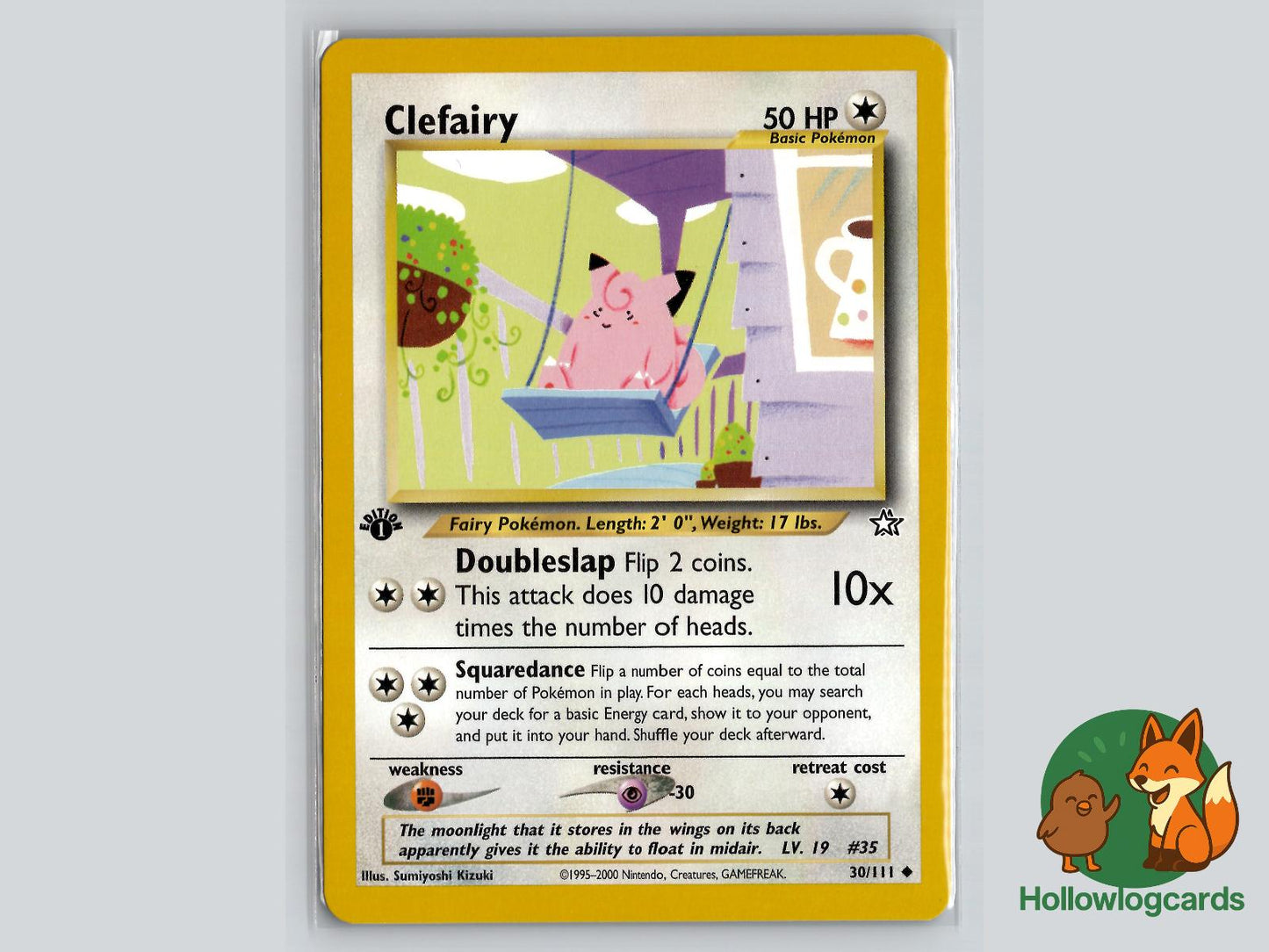 Clefairy (30/111) - Neo Genesis Pokémon Card