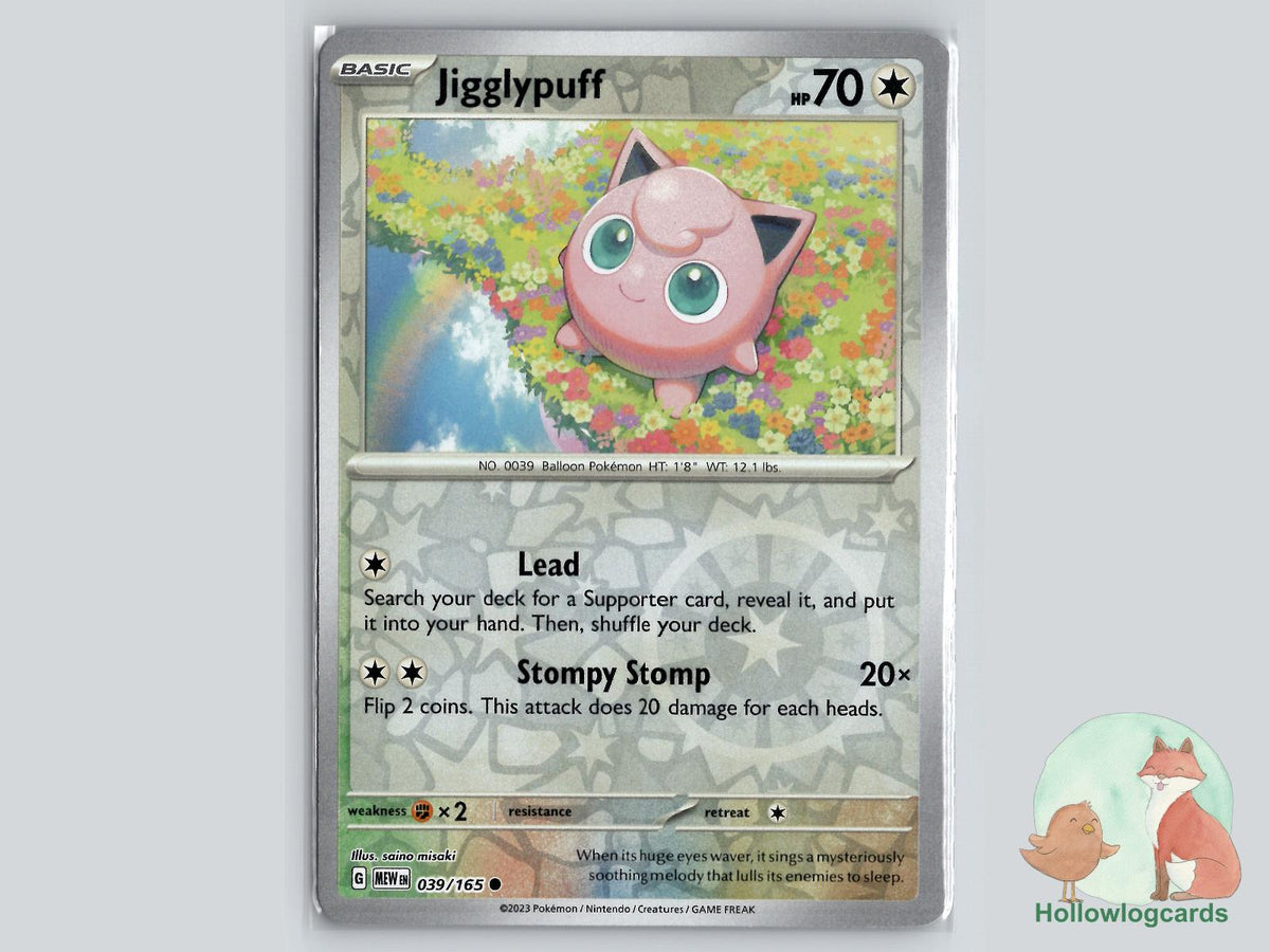 Jigglypuff (039/165) - 151 Pokémon Card