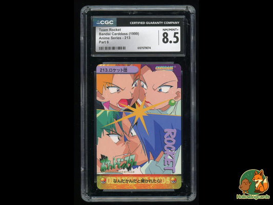 Graded Team Rocket [Jessie and James] (213) Pokémon Card