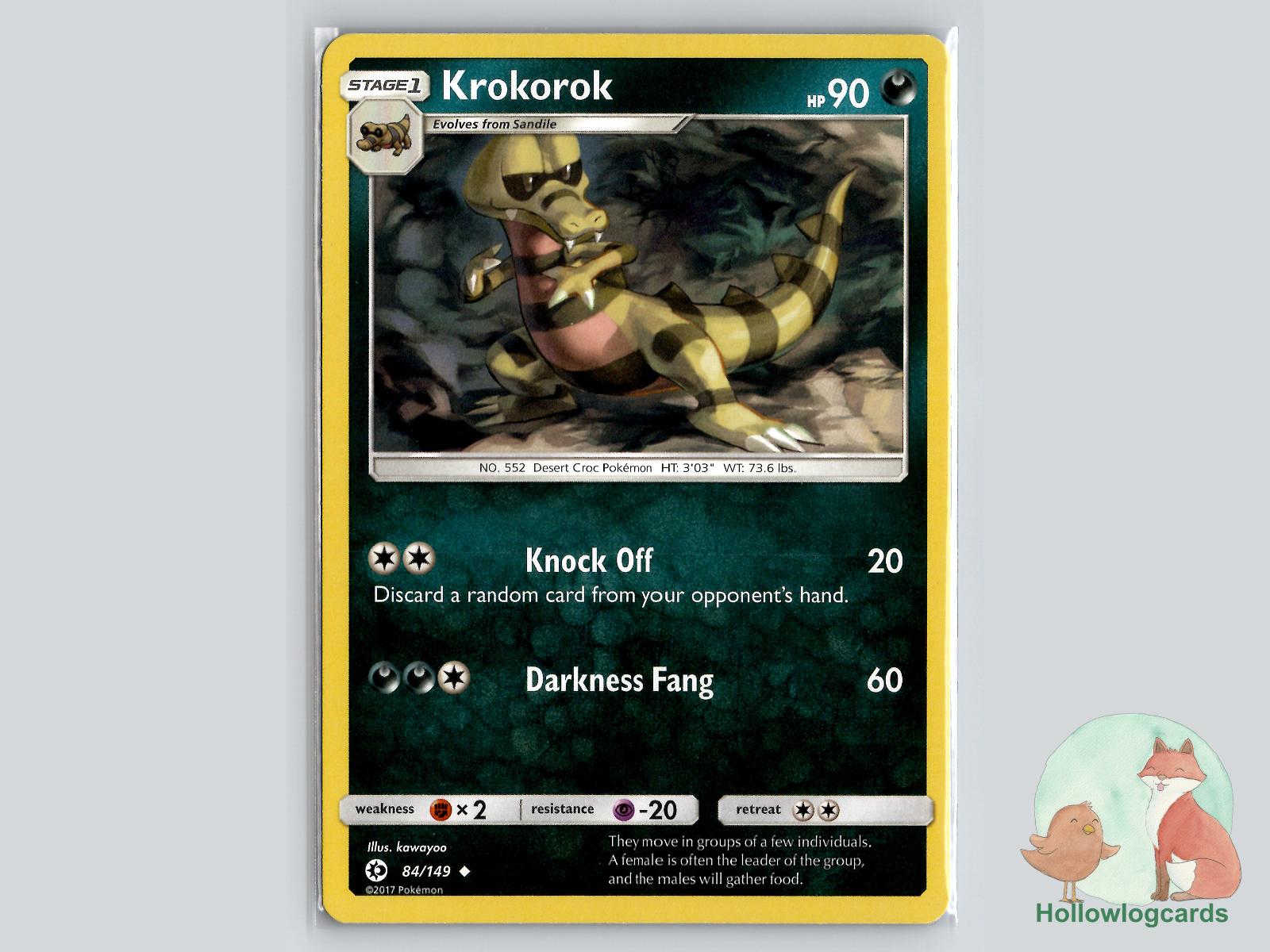 Krokorok (84/149) - Base Pokémon Card