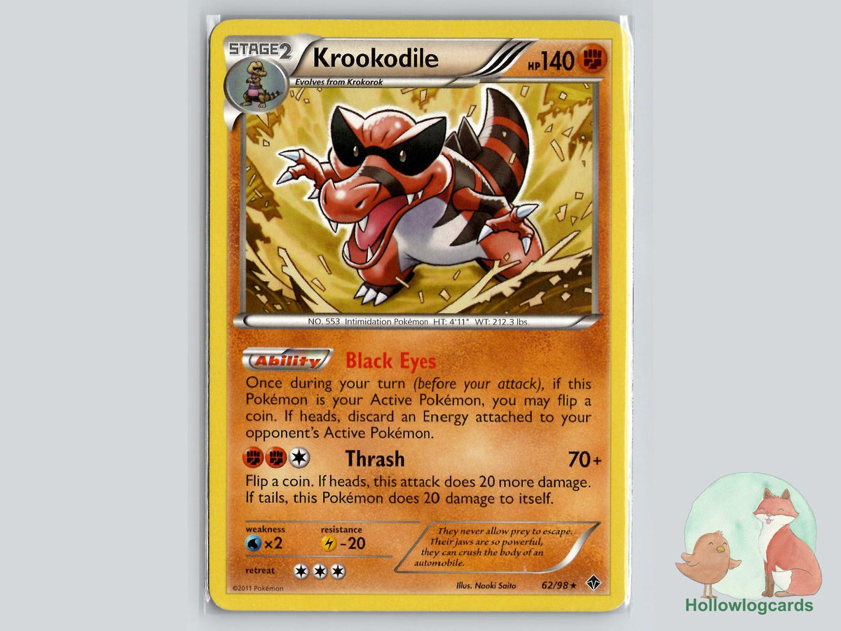 Krookodile (62/98) - Emerging Powers Pokémon Card