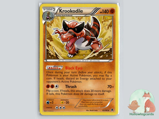 Krookodile (62/98) - Emerging Powers Pokémon Card