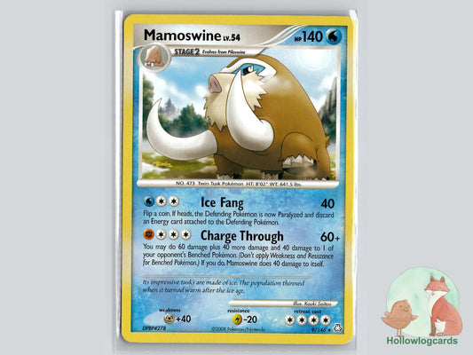 Mamoswine (9/146) - Legends Awakened Pokémon Card