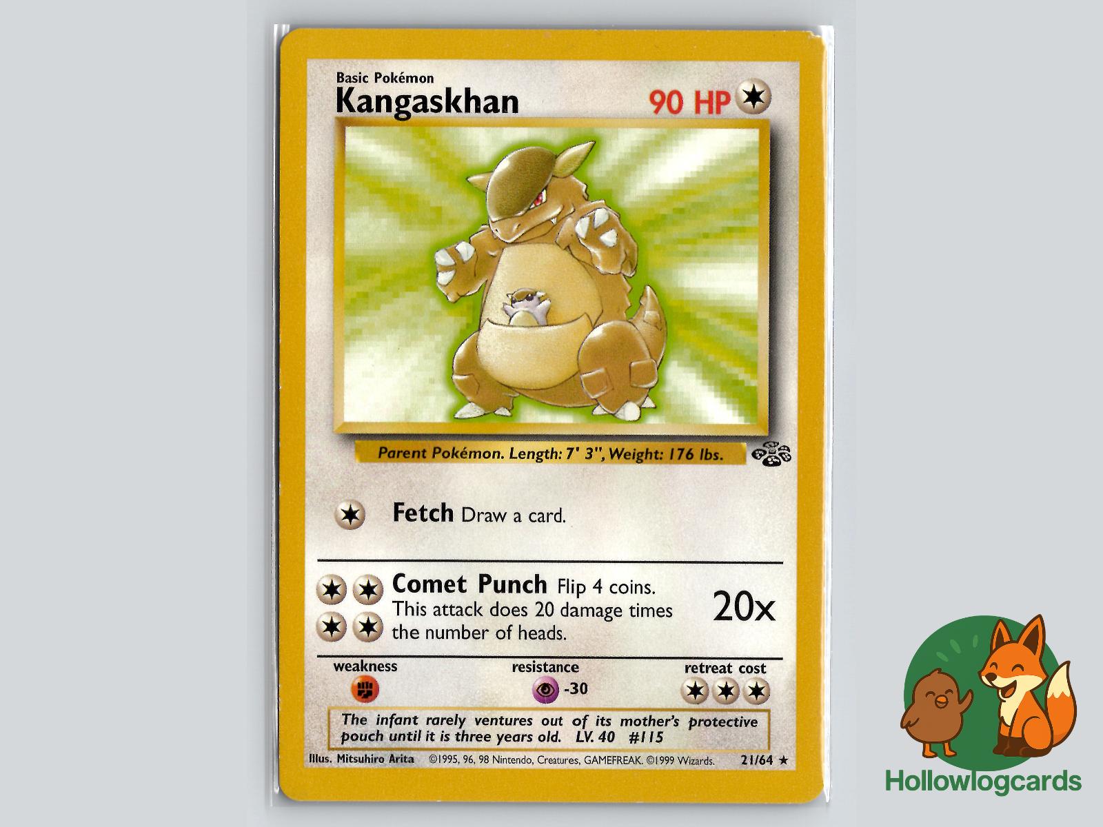Kangaskhan (21/64) - Jungle Pokémon Card