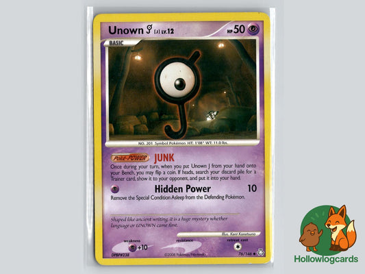 Unown [J] (76/146) - Legends Awakened Pokémon Card