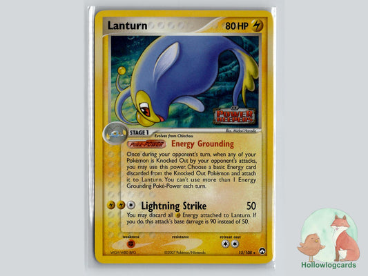 Lanturn (15/108) - Power Keepers Pokémon Card