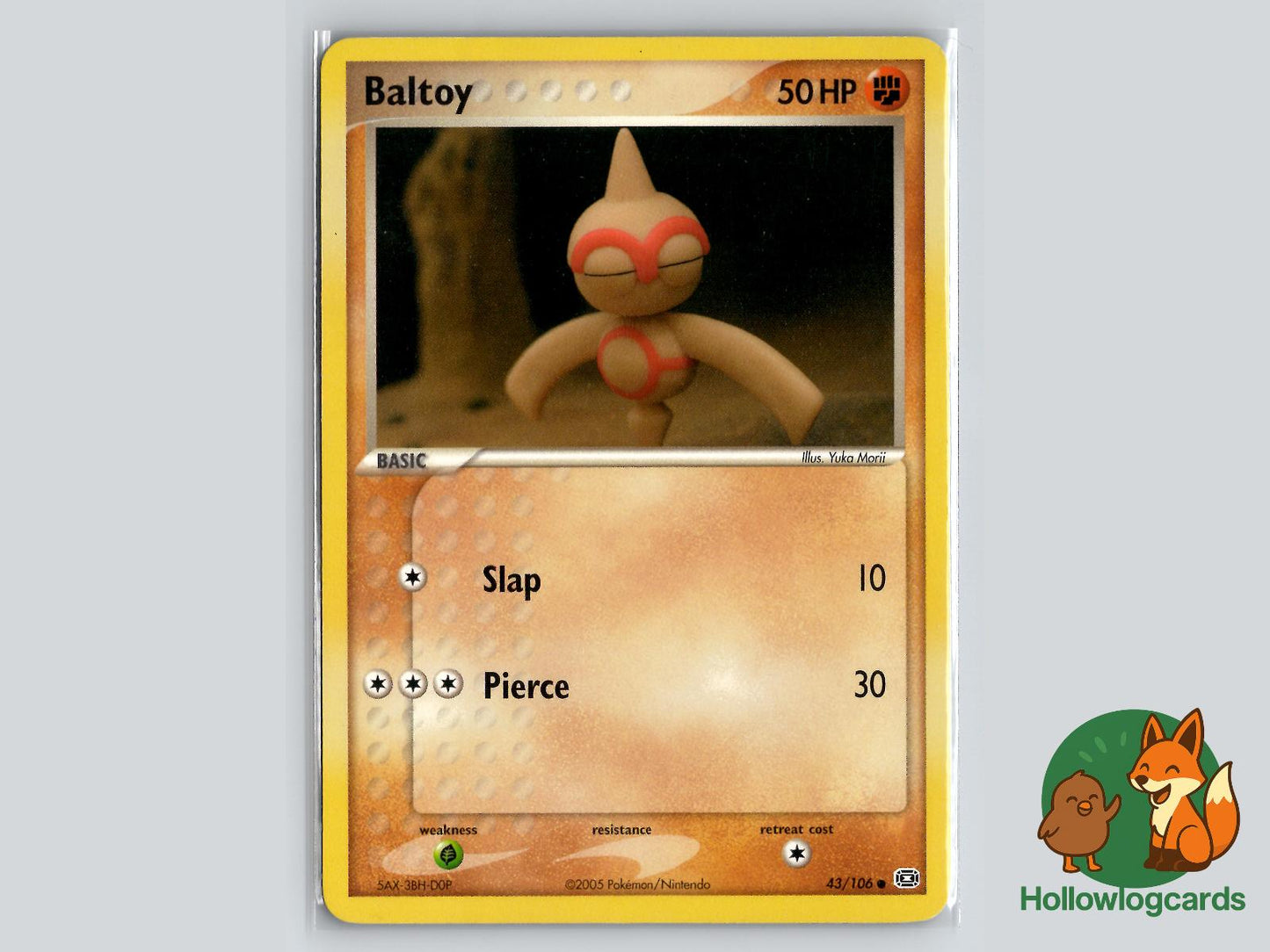 Baltoy (43/106) - Emerald Pokémon Card