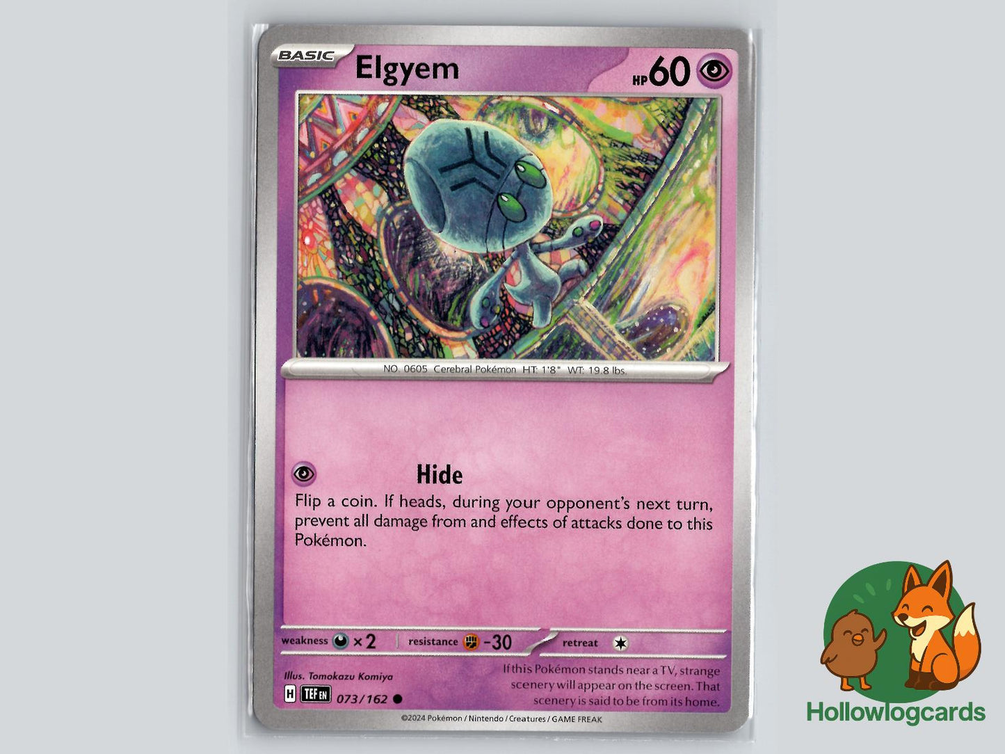 Elgyem (073/162) - Temporal Forces Pokémon Card