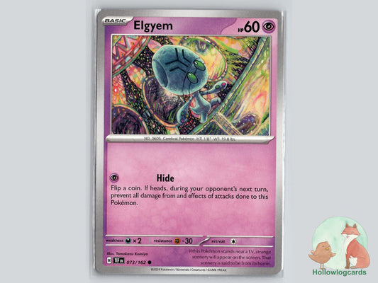 Elgyem (073/162) - Temporal Forces Pokémon Card