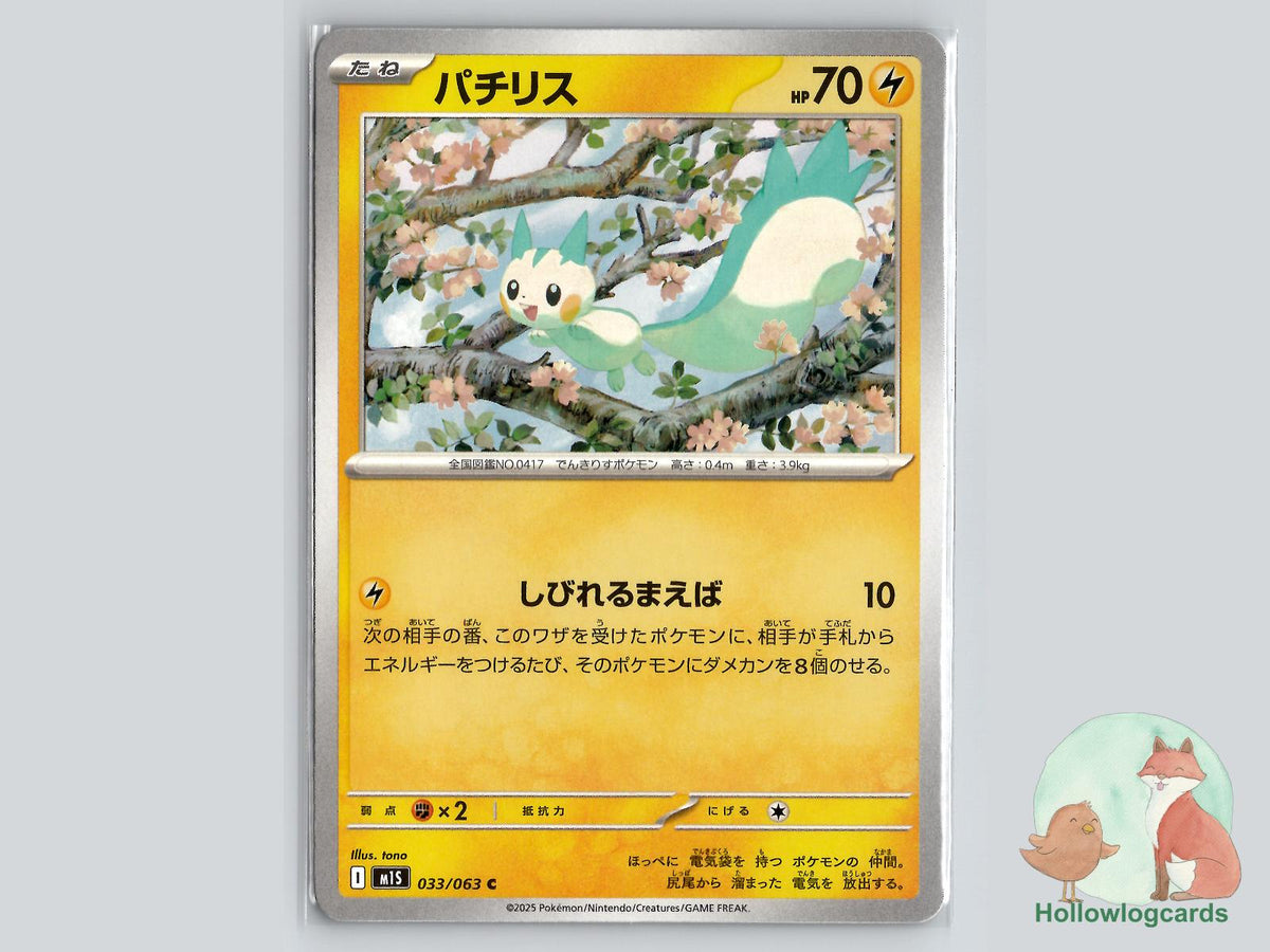 Pachirisu (033/063) Pokémon Card