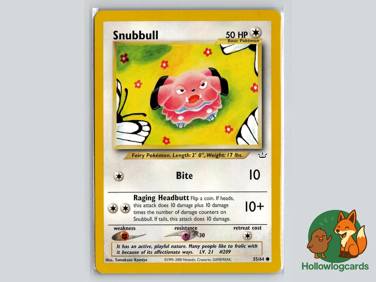 Snubbull (55/64) - Neo Revelation Pokémon Card