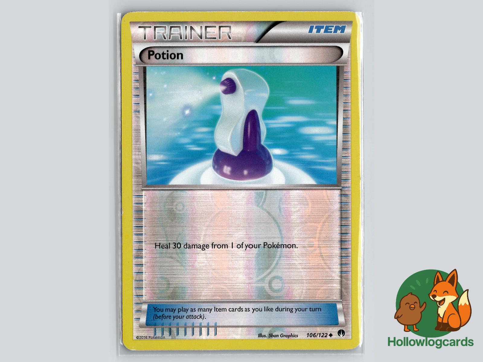 Potion (106/122) - BREAKpoint Pokémon Card