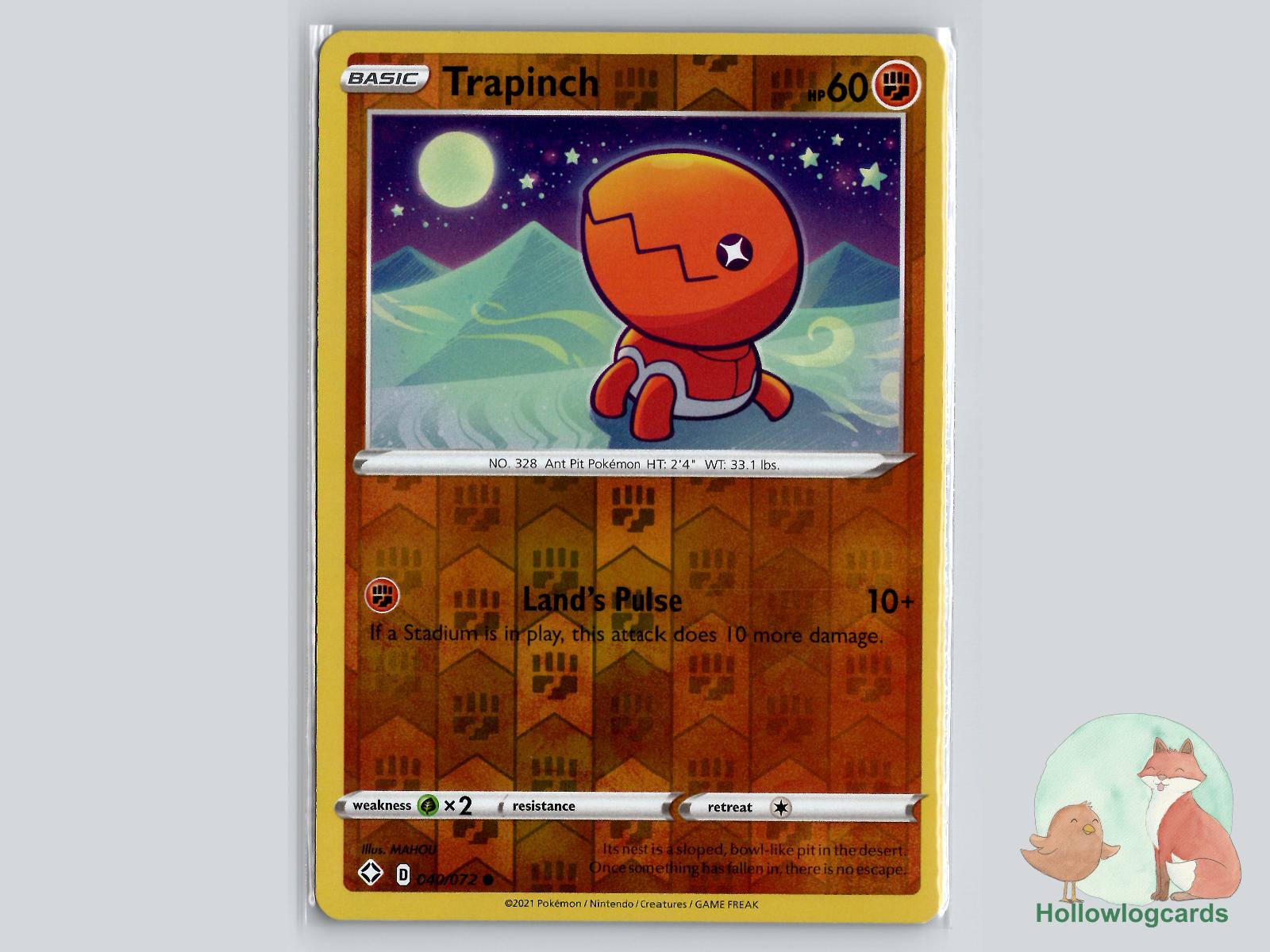 Trapinch (040/072) - Shining Fates Pokémon Card