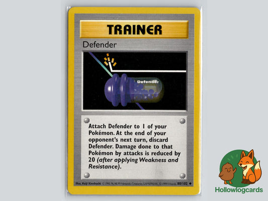 Defender (80/102) - Base Pokémon Card