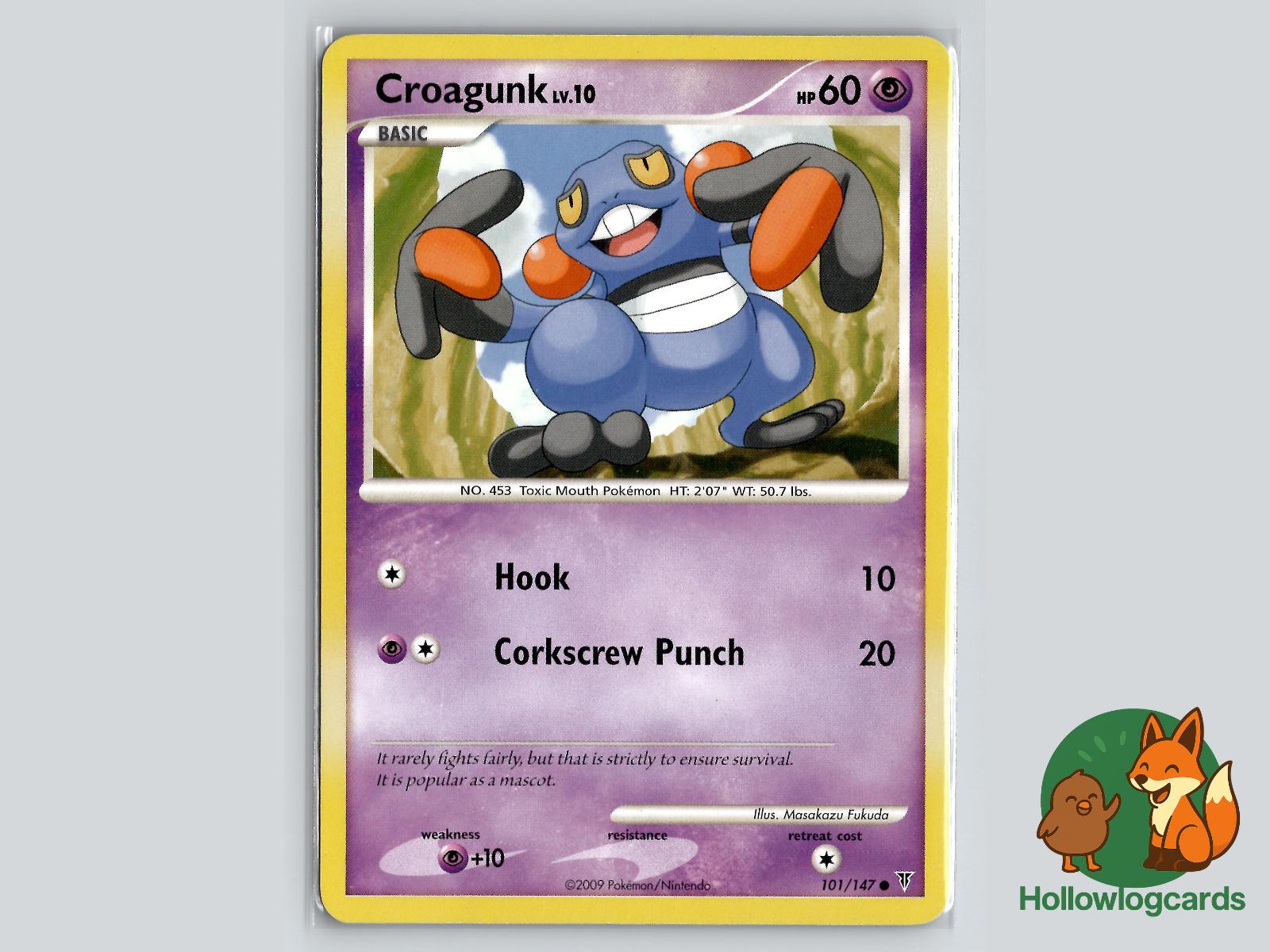 Croagunk (101/147) - Supreme Victors Pokémon Card