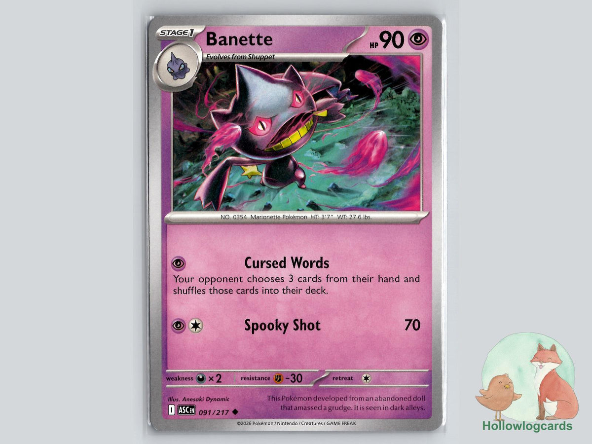 Banette (091/217) Pokémon Card