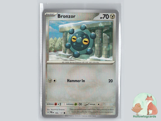 Bronzor (066/131) - Prismatic Evolutions Pokémon Card