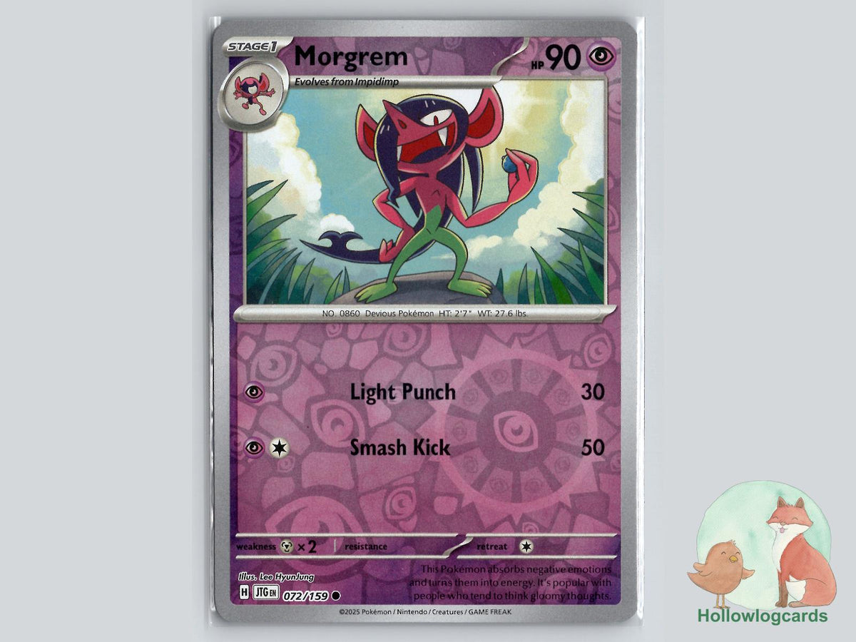 Morgrem (072/159) - Journey Together Pokémon Card