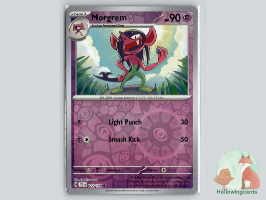 Morgrem (072/159) - Journey Together Pokémon Card