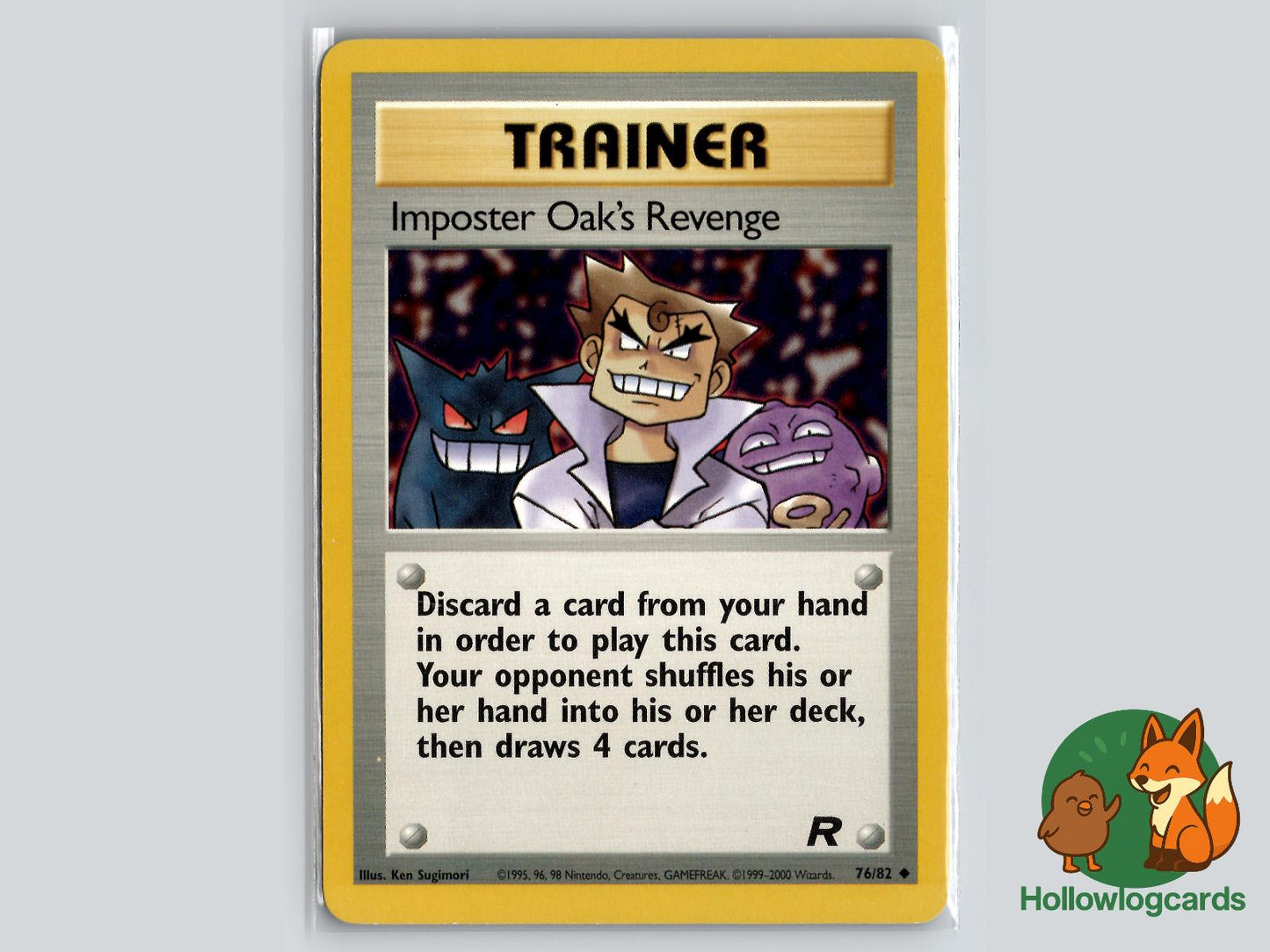Imposter Oak's Revenge (76/82) - Team Rocket Pokémon Card