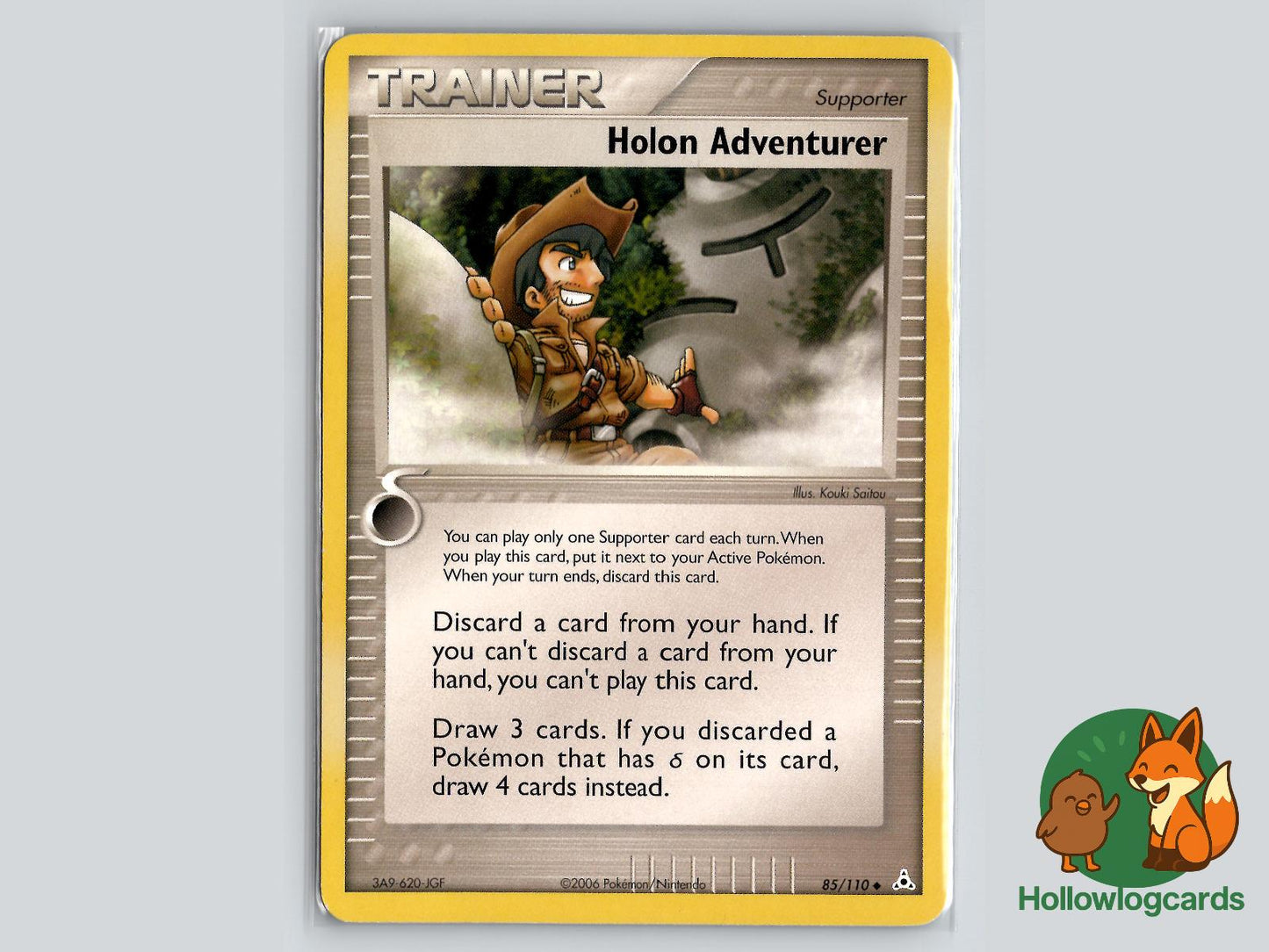 Holon Adventurer (85/110) - Holon Phantoms Pokémon Card