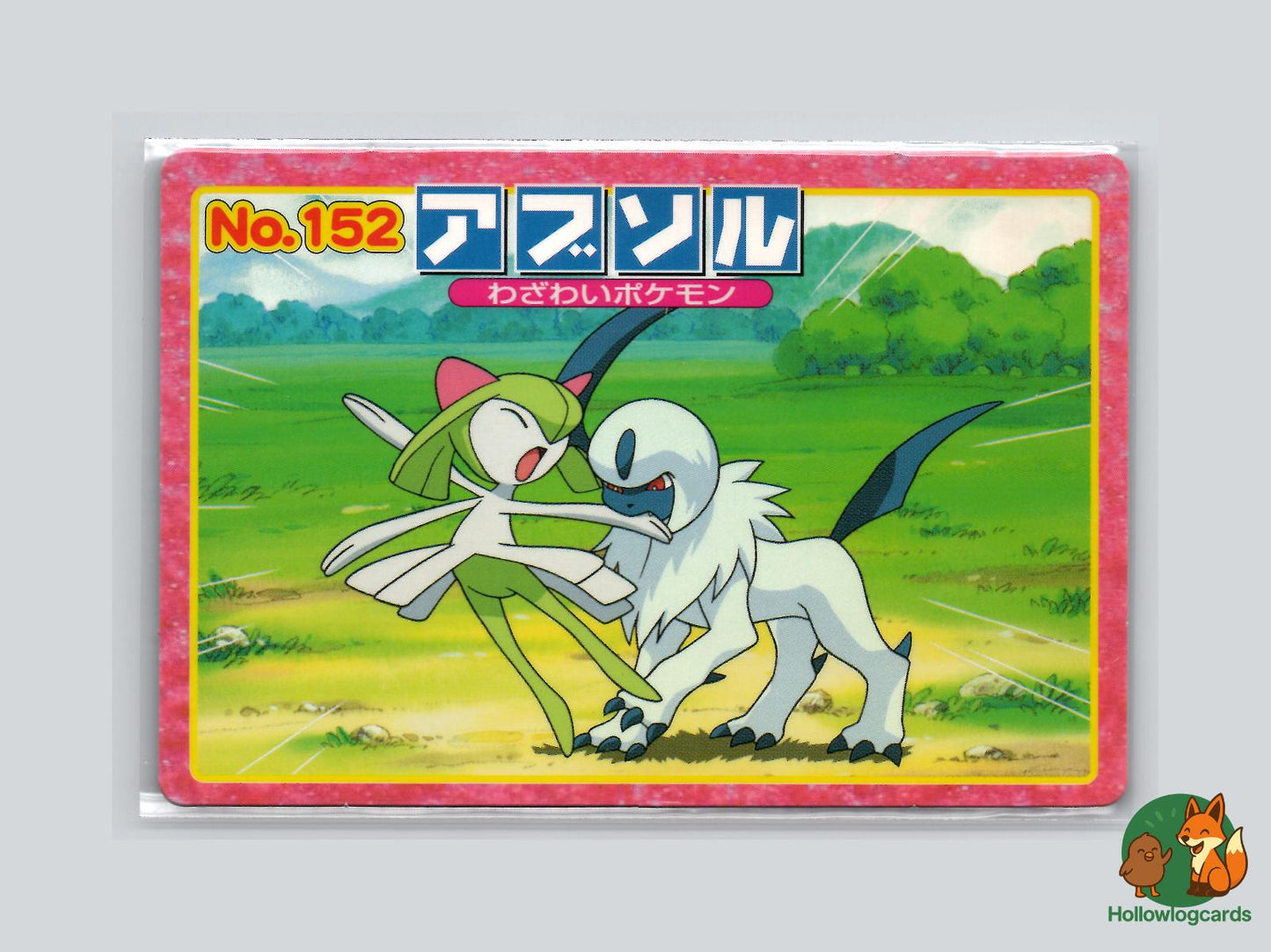 Absol VS Kirlia Pokémon Card