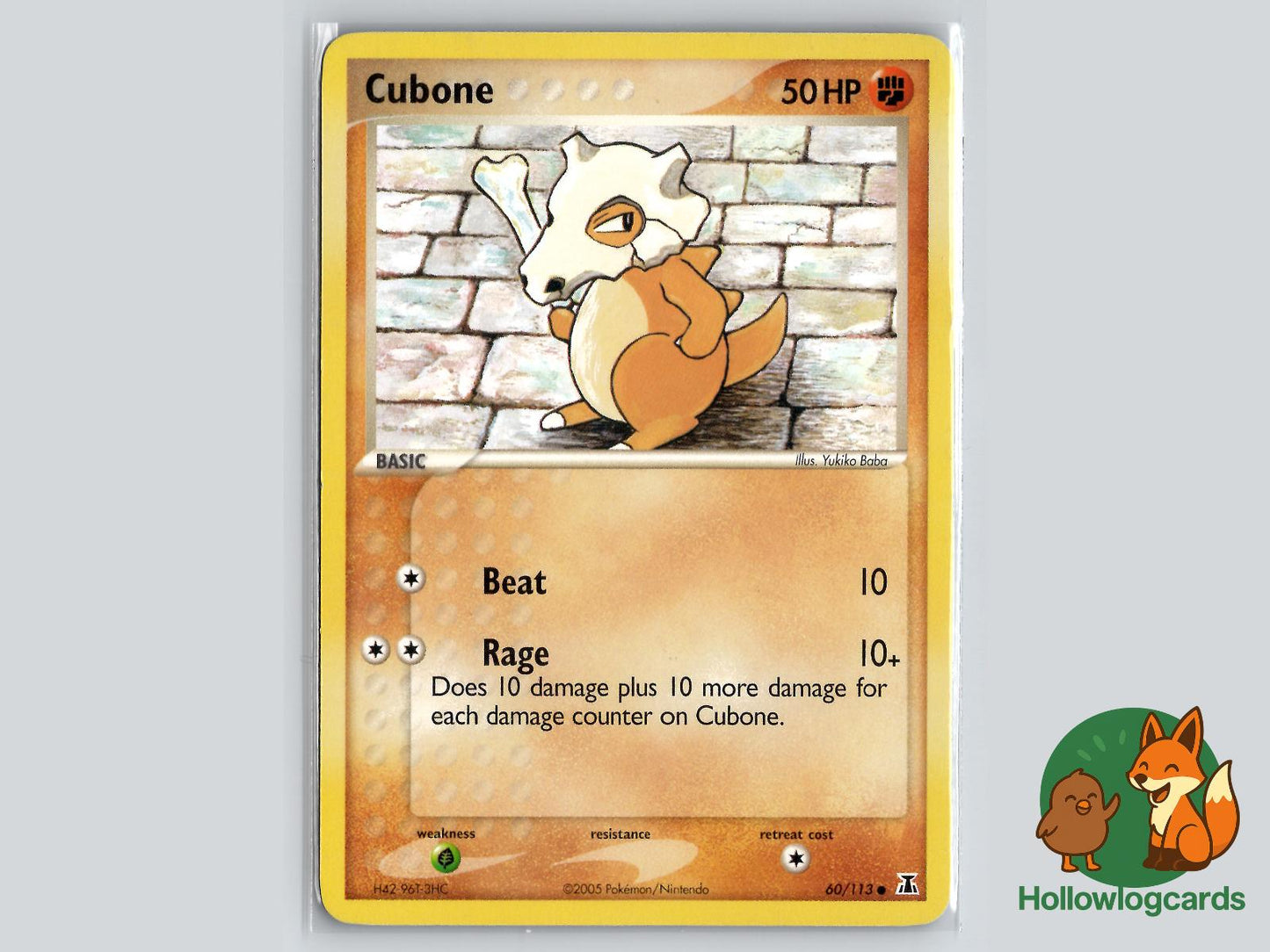 Cubone (60/113) - Delta Species Pokémon Card