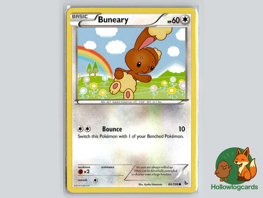 Buneary (84/106) - Flashfire Pokémon Card
