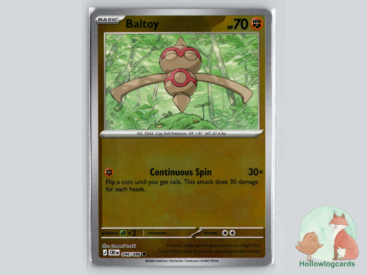 Baltoy (046/086) Pokémon Card
