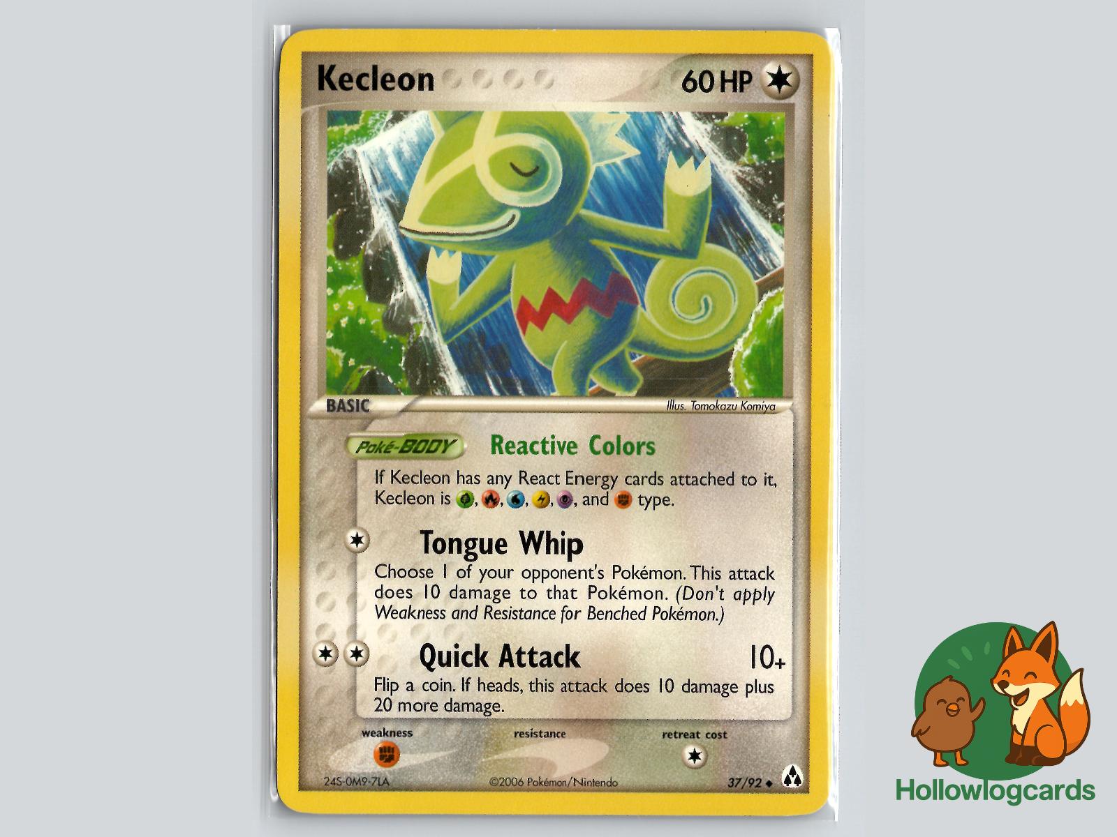 Kecleon (37/92) - Legend Maker Pokémon Card