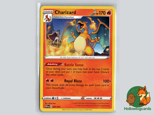 Charizard (001/015) Pokémon Card