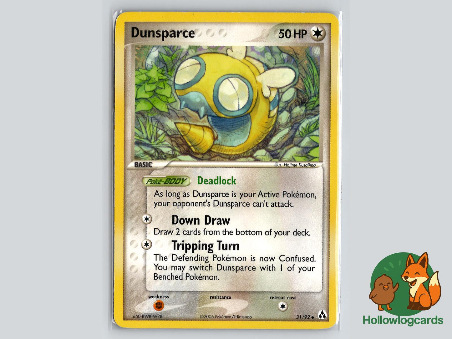 Dunsparce (31/92) - Legend Maker Pokémon Card