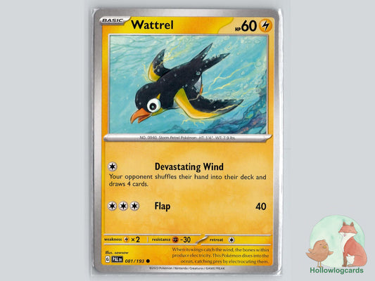 Wattrel (081/193) - Paldea Evolved Pokémon Card