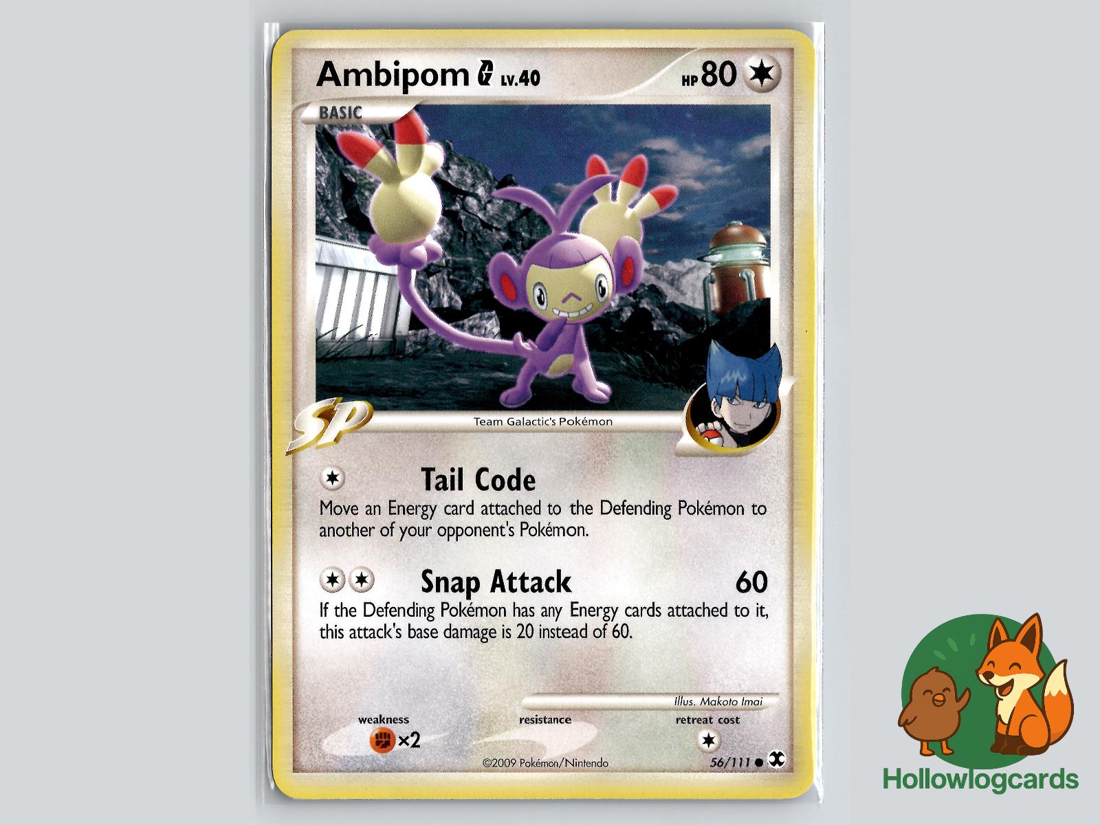 Ambipom G (56/111) - Rising Rivals Pokémon Card