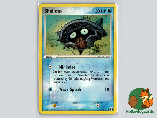 Shellder (79/112) - FireRed & LeafGreen Pokémon Card