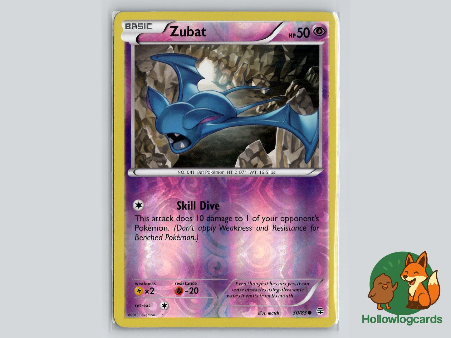 Zubat (30/83) - Generations Pokémon Card