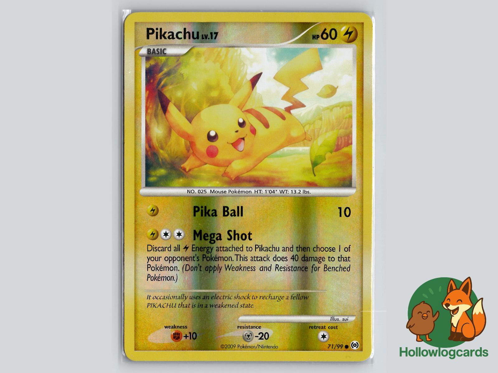 Pikachu (71/99) - Arceus Pokémon Card