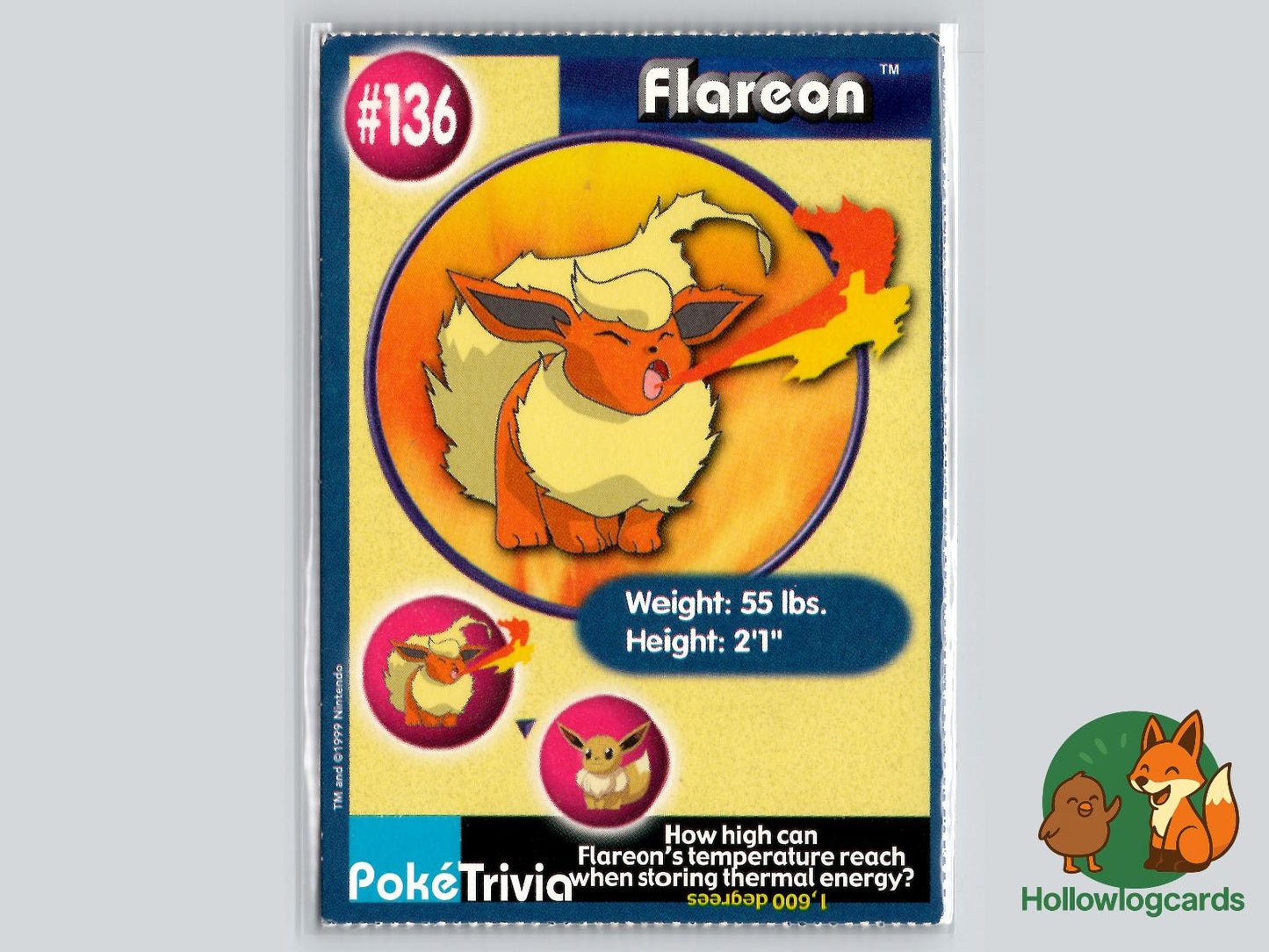 Flareon (136) Pokémon Card