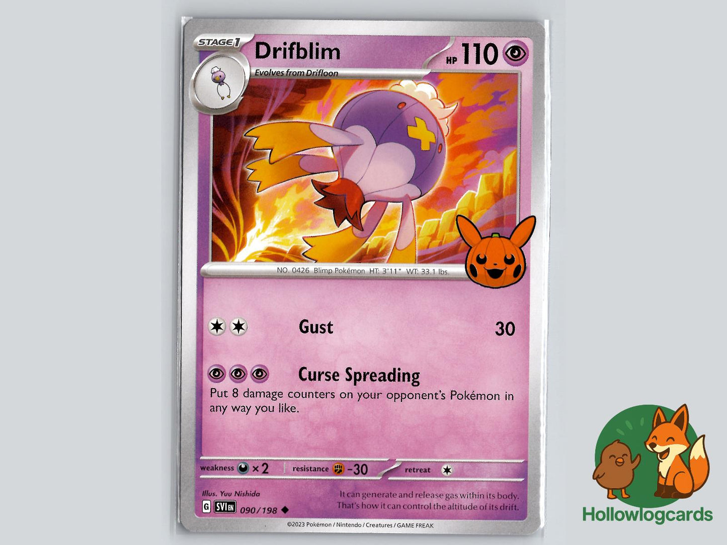 Drifblim (090/198) Pokémon Card