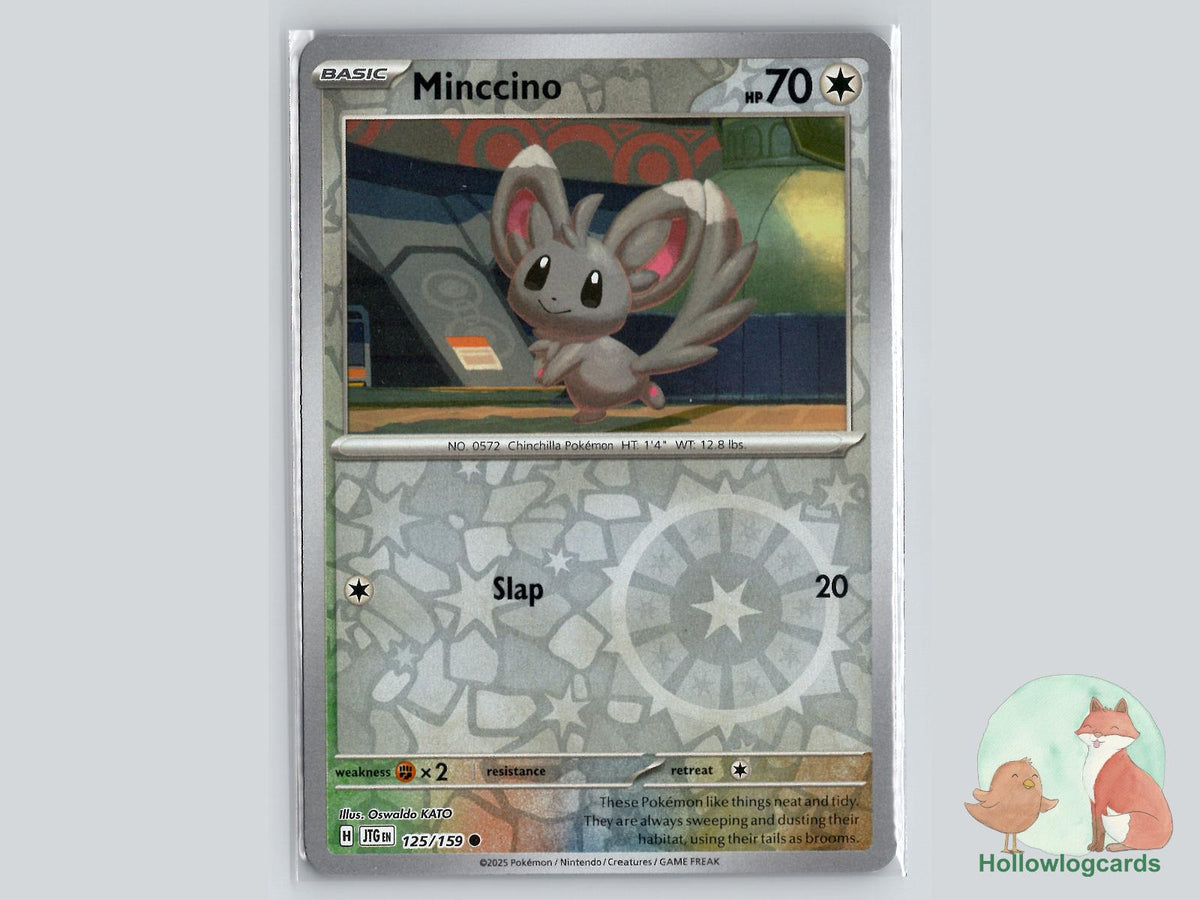 Minccino (125/159) - Journey Together Pokémon Card