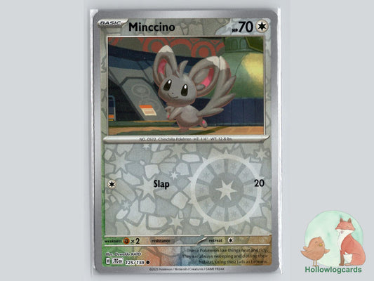 Minccino (125/159) - Journey Together Pokémon Card