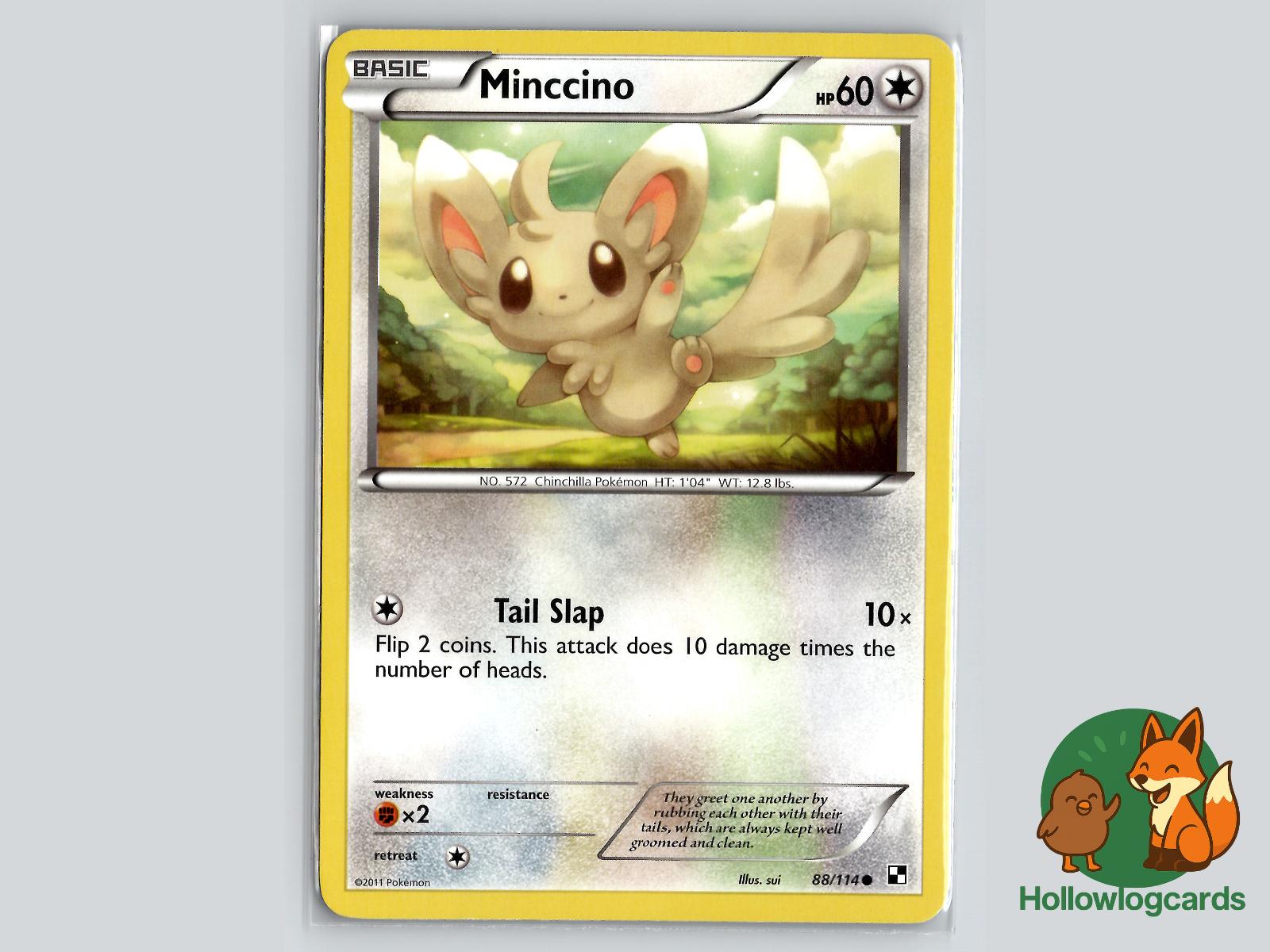 Minccino (88/114) - Black & White Pokémon Card