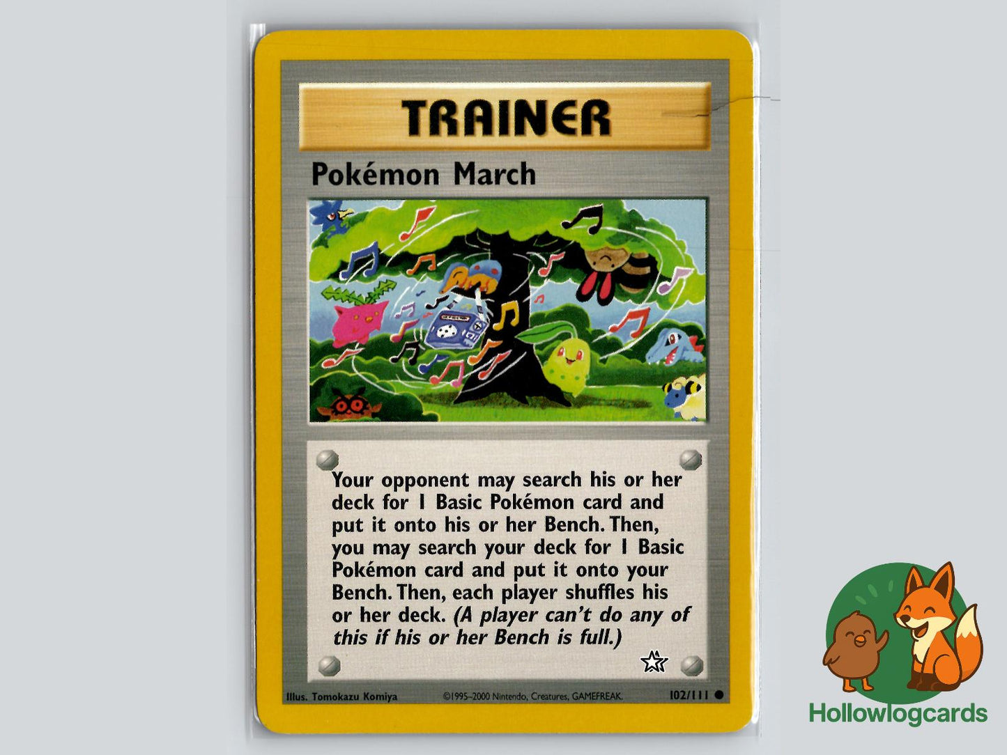 Pokemon March (102/111) - Neo Genesis Pokémon Card