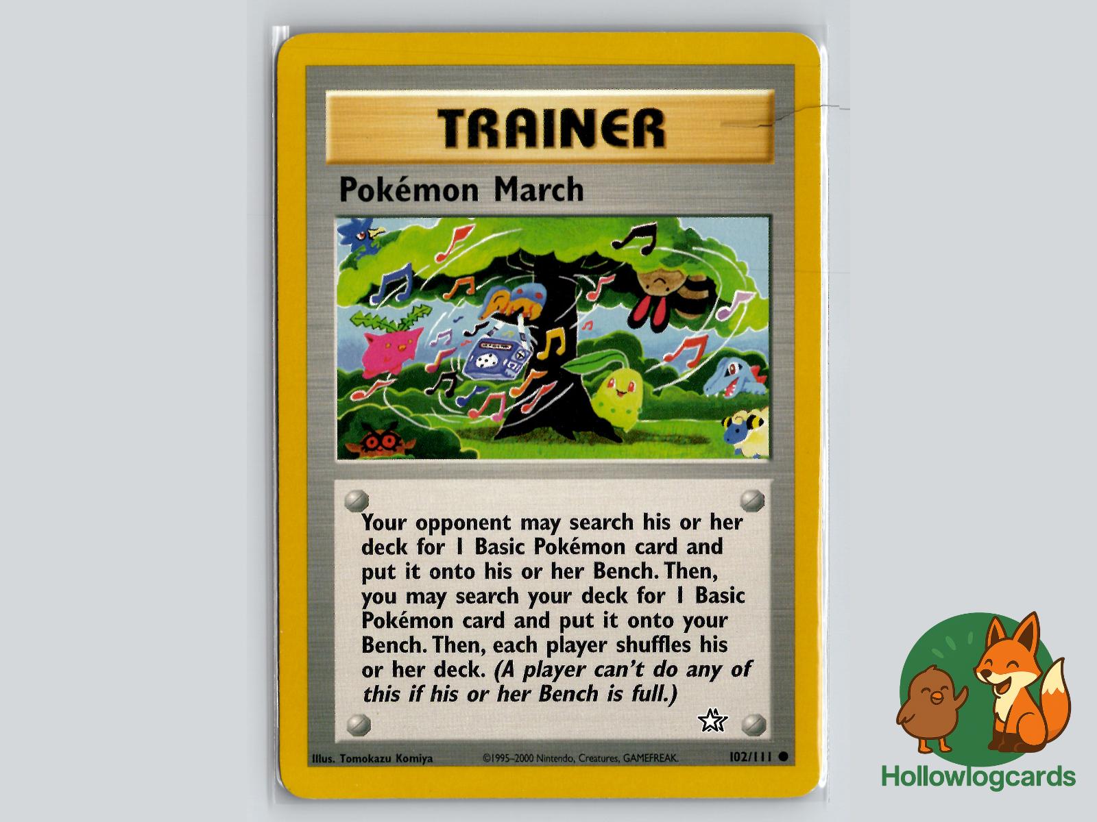 Pokemon March (102/111) - Neo Genesis Pokémon Card