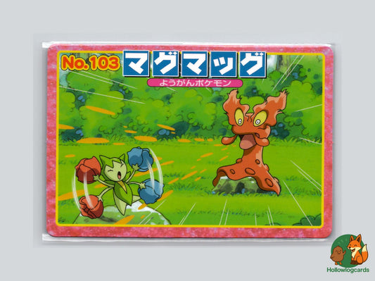 Slugma VS Roselia Pokémon Card