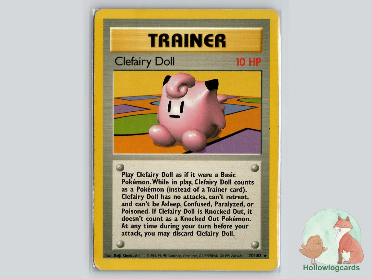 Clefairy Doll (70/102) - Base Pokémon Card
